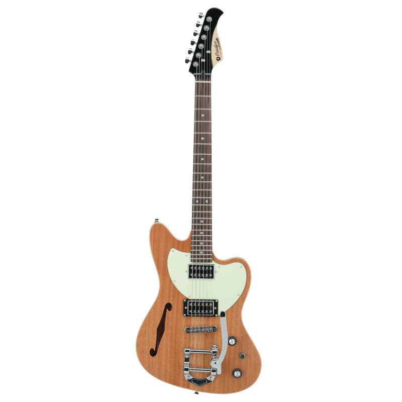Prodipe JM Thin Line Jazz Guitar Natural